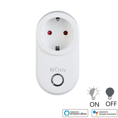 China Smart Home system 220v 10A smart socket led and relay electric wifi omron household appliances power switch for sale