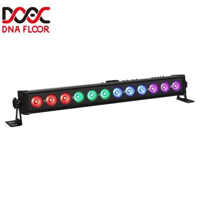 China Event Wholesale Stage LED Light Wall Wash Lighting 12X3W RGB 3in1 LED Bar for Disco Event Party Decoration for sale