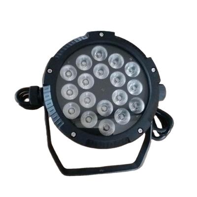 China Hotel Disco Lights Led Lights 18*10w ​​4in1 Waterproof IP65 LED Par Light for sale