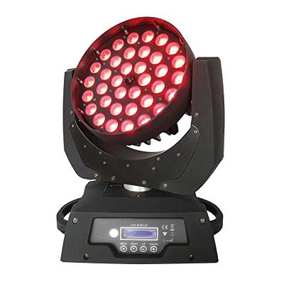 China Rainbow LED Effect 36pcs 10W RGBWA 4IN1 LED Zoom Wash Stage Boot Moving Head Lighting for sale