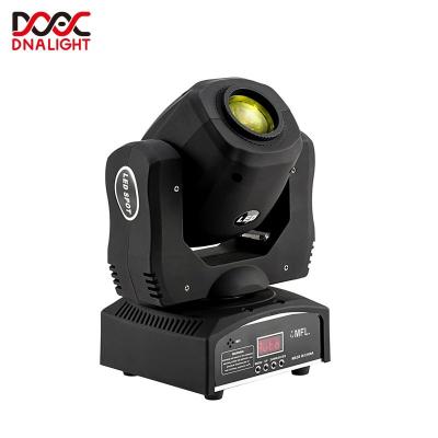 China Hotel Mini 10w Led Lighting DJ Stage Club Light Christmas Decoration Led Pocket Spot Head Moving Light for sale