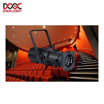 China Theme Park DMX LED Height Power Prefocus Profile Spot Lighting Spot Stage Theater Lighting with Silent Fan for sale