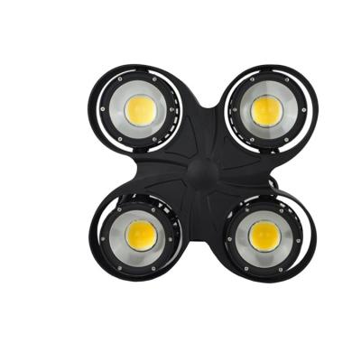 China Outdoor Waterproof Event Theater TV Show 4*100W 400W Studio Audience Stage Light COB Led Blinder On Sale for sale