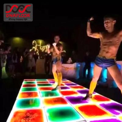 China sports stadiums TOP stage used effect flashing led interactive liquid dance floor tile for sale craigslist for sale