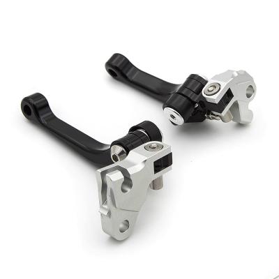 China Aluminum Alloy Off Road Performance Foldable Dirt Bike Brake Clutch Levers Make CNC Aluminum Alloy T6061 for sale