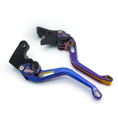 China Brakes Control Short 5D New Chrome Rhombus Hollow Brakes And Clutch Lever for sale