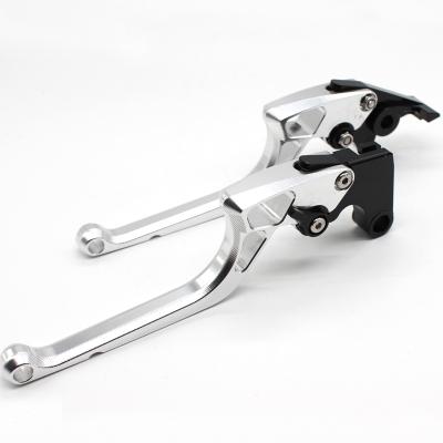 China 2017 Aluminum Alloy FX Color CNC Motorcycle Part GSR600 HAYABUSA GSXR1300 Silver Aluminum Brake Clutch Levers for sale