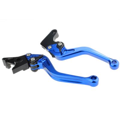 China 2017 FX aluminum alloy CNC racing anordized blue color motorbike part TL1000S SFV650 GLADIUS brake and clutch lever parts for sale