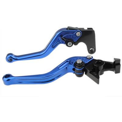 China 2017 FX aluminum alloy CNC racing F800ST S1000R S1000RR brake and clutch lever anordized blue color motorcycle part for sale