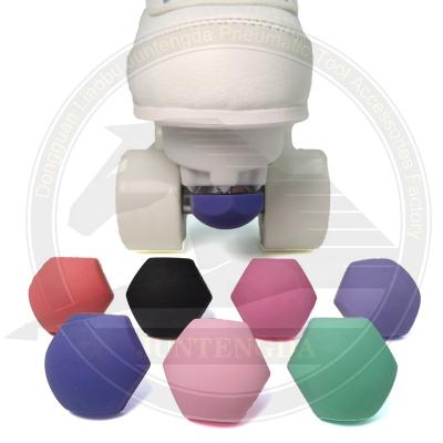 China New Design Plastic Roller Shoes Rubber Toe Stops For Dancing Round Toe Plugs Made By Plastic 5/8