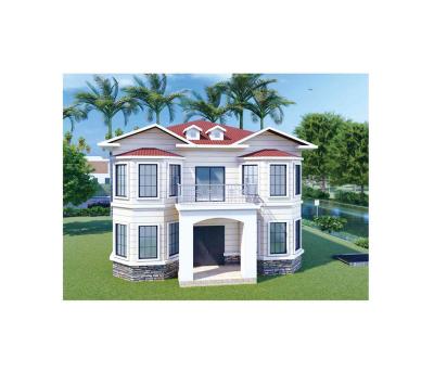 China Popular Good Quality Modern Price Suitable Modern Light Steel Prefab Villa for sale