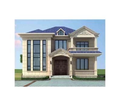 China Modern Prefab Homes 1 Bedroom Factory Manufacture Various Popular Prefab Steel Villa Massive Wooden Prefab Two Story Two Story for sale