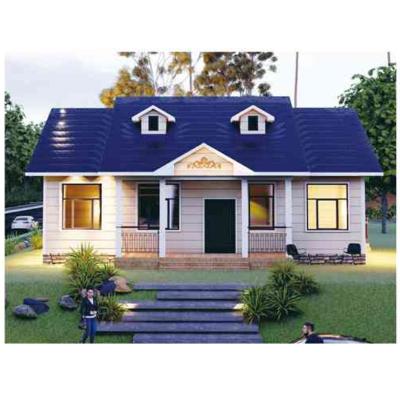 China Modern made in China top quality light steel prefab house resort villa for sale