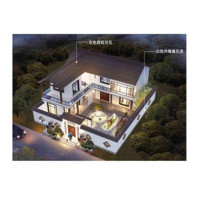 China High Quality Modern Modular Prefab Container Homes Luxury 2 Story for sale