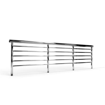 China Good Quality Easily Assembled Customized Sprayed Guardrail Road Stainless Steel Handrail for sale