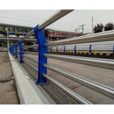 China Wholesale Easily Assembled Manufacturer Stainless Steel Highway Traffic Safety Road Guardrail for sale