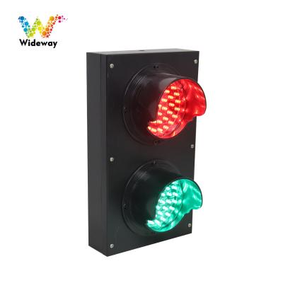 China Cold Rolled Plate 4 Inch Red Green Mini Car Parking Traffic Light Controller For Promotion for sale