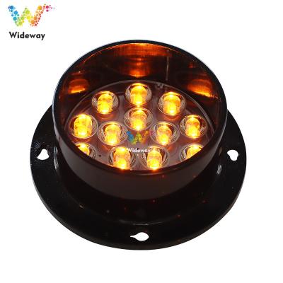 China New Mini Full PC Smart High Brightness Ball Traffic Light Replacement 100mm Module With Lens for sale