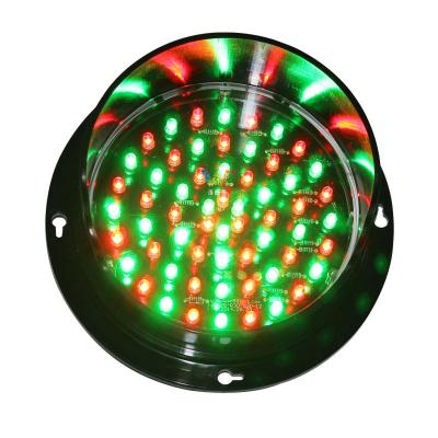 China PC 125mm Red Green Mini Traffic Module Plastic Traffic Light Toy for sale