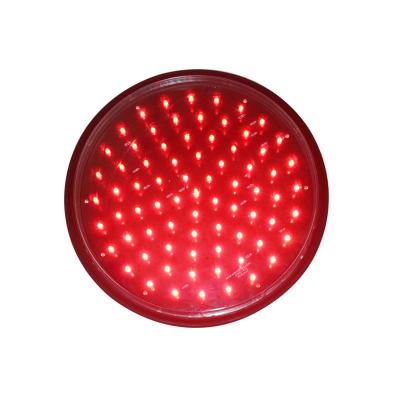 China PC CE RoHS Approved Wholesale Price 300mm LED Module Traffic Light Parts for sale