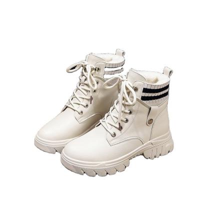 China Hot New Type Nice Price Lace Up Luxury Warm Outdoor Snow Ankle Boot Shoe for sale