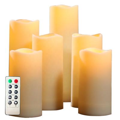 China Flameless Flickering Flameless Candles Waterproof Christmas Lights Outdoor Wholesale Battery 2.2in Remote Control Flickering Led Candle Lights for sale