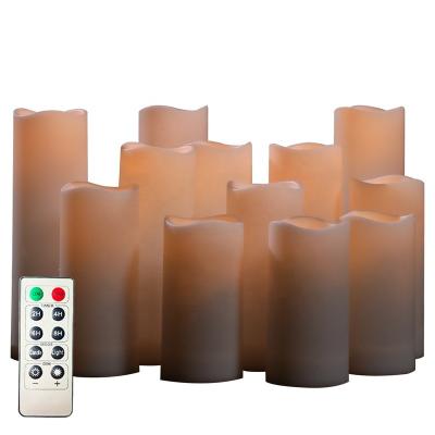 China Flameless Flickering Flicker Led Christmas Flameless Candle Lights 2.2in Battery Waterproof Outdoor Remote Control Wholesale Candles for sale