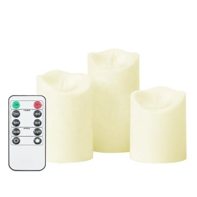 China 3.25in Battery Flameless Flickering Candle 3.25in Battery Waterproof Led Outdoor Remote Control Lights Led Flickering Flameless Led Candles for sale