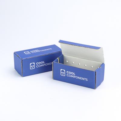 China Recyclable Wholesale Custom Charging Head Shipping Box Corrugated Gift Set Paper Packaging Box Electronics Usb Type C Cable Mailer Box for sale