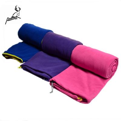 China Amazon RS-100 Hot Sale Luxury Fleece Envelope Type Sleeping Bag for sale