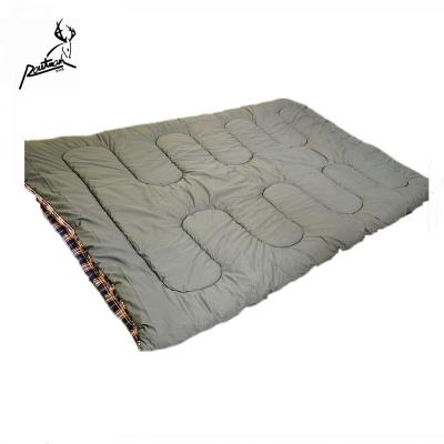 China RS-U-5 ROUTMAN Factory Wholesale Cheap Winter 2 Person Double Sleeping Bag Envelope Type Camouflage for sale