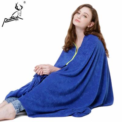 China RS-86 ROUTMAN Microfiber Fleece Sleeping Envelope Type / Cotton Poncho Sleeping Bag Liner Sleeping Bag for sale