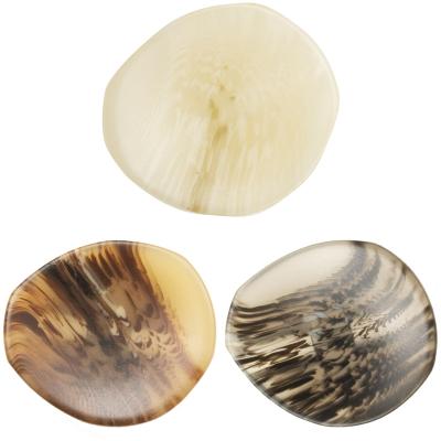 China Other Irregular Oval Buttons Polyester Sewing Accessories Bowl Shape Wholesale Price Sweater Decorative for sale