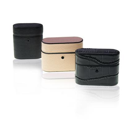 China For Case Airpods Pro Luxury Case In Genuine Crocodile Leather Case For AirPods for sale