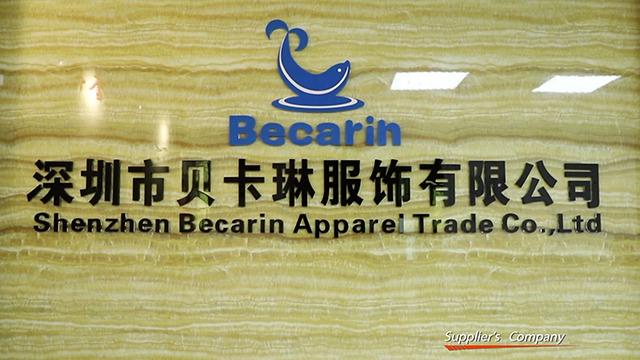 Verified China supplier - Shenzhen Becarin Apparel Co., Ltd.