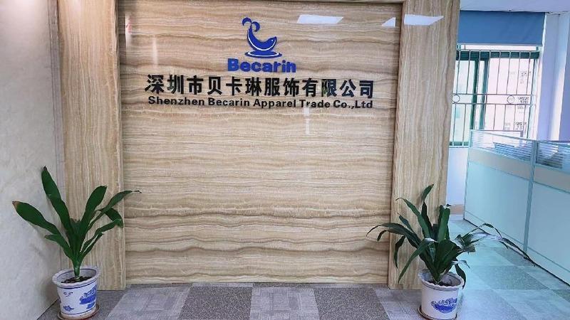 Verified China supplier - Shenzhen Becarin Apparel Co., Ltd.