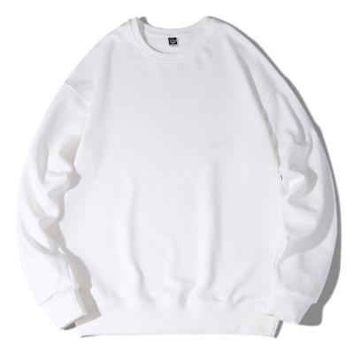 China Breathable Hemp White Cotton 300g Cotton Large 100% Terry Crewneck Sweater Hoodies And Sweatshirt for sale