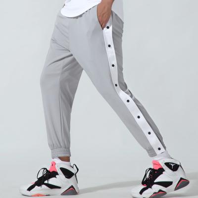 China New Design Anti-Wrinkle Custom Logo Side Bottom Mens Pants Sports Fitness Track Sweat Jogger Track Pants Man for sale