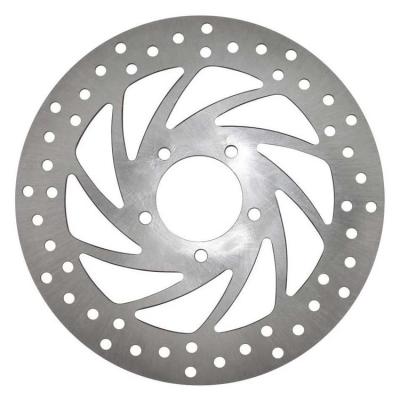 China Motorcycle 420 Stainless Steel (2Cr13) Front Disc Brake Rotor 260mm For Aprilia Scarabeo 125 150 200 250 400 500 for sale