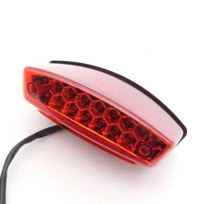 China ABS+PC Motorcycle Led Brake Tail Light For Honda Yamaha Suzuki for sale