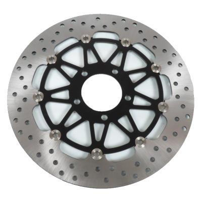 China 420 (2Cr13) Stainless Steel Aluminum Alloy +T6061/7075 Motorcycle Front 320mm Brake Discs For Suzuki GSX600R GSXR750 GSX1400 for sale