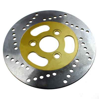 China 420 (2Cr13) Stainless Steel Motorcycles Front 180mm Disc Brake Rotor For Suzuki TR50 UG110 AN125 AN150 for sale