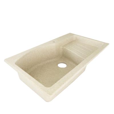 China Hot Selling Easy Clean Granite Quartz Kitchen Sink For Home Vegetable Sink Kitchen Sink for sale