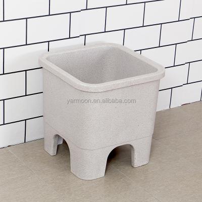 China Chinese Modern Easy Clean Sink Broom Quartz Sink Balcony Quartz Sink Broom Pool For Floor Cleaning for sale