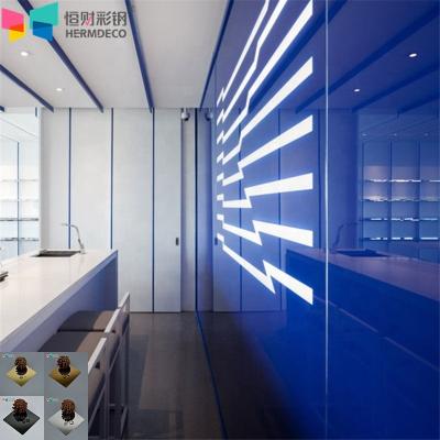 China 316L 8K Gold Decorative Mirror Plate SS 304 Mirror Construction Sheet For Elevator Wall Ceiling Aisi 304 Stainless Steel Sheet Price Per Kg for sale