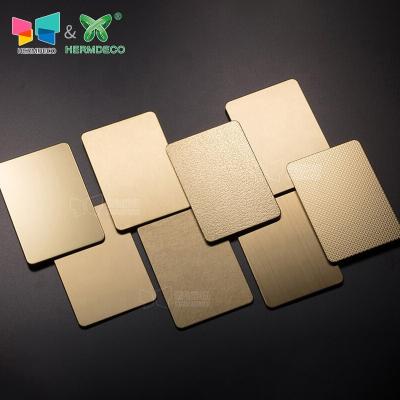 China Astm A240 304 316l 430 Build Sus 201 Pvd Coating Colored Hairline Etched Embossed Mirror Stamped Panel Plate Sheets 2B Stainless Steel for sale