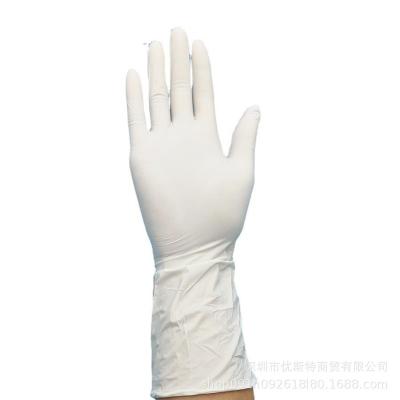 China Clean Room Purification 1000 12 Inch Cleanroom Nitrile Gloves Anti-Static Gloves Disposable Pile Powder Free Gloves for sale