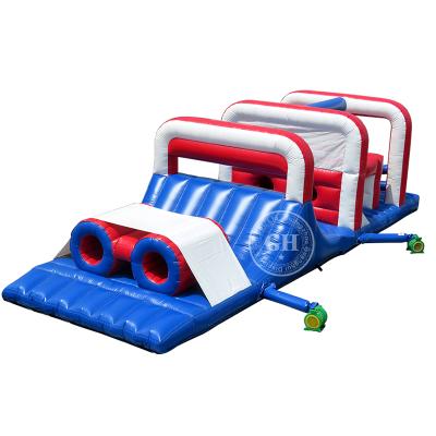 China Durable Inflatable Comb Obstacle Course Party Rentals Inflatable Obstacle Course For Team Events for sale