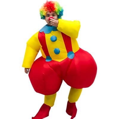 China New Design Clown Cosplay Costume Inflatable Sumo Wrestling Inflatable Walking Costumes Cosplay Costume For Adult for sale