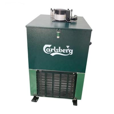 China 90L/h Quality Fresh Beer Cooler Beer Dispenser with 4 Beer Coil Fridge for Instant Cold Draft Beer Cooler for sale